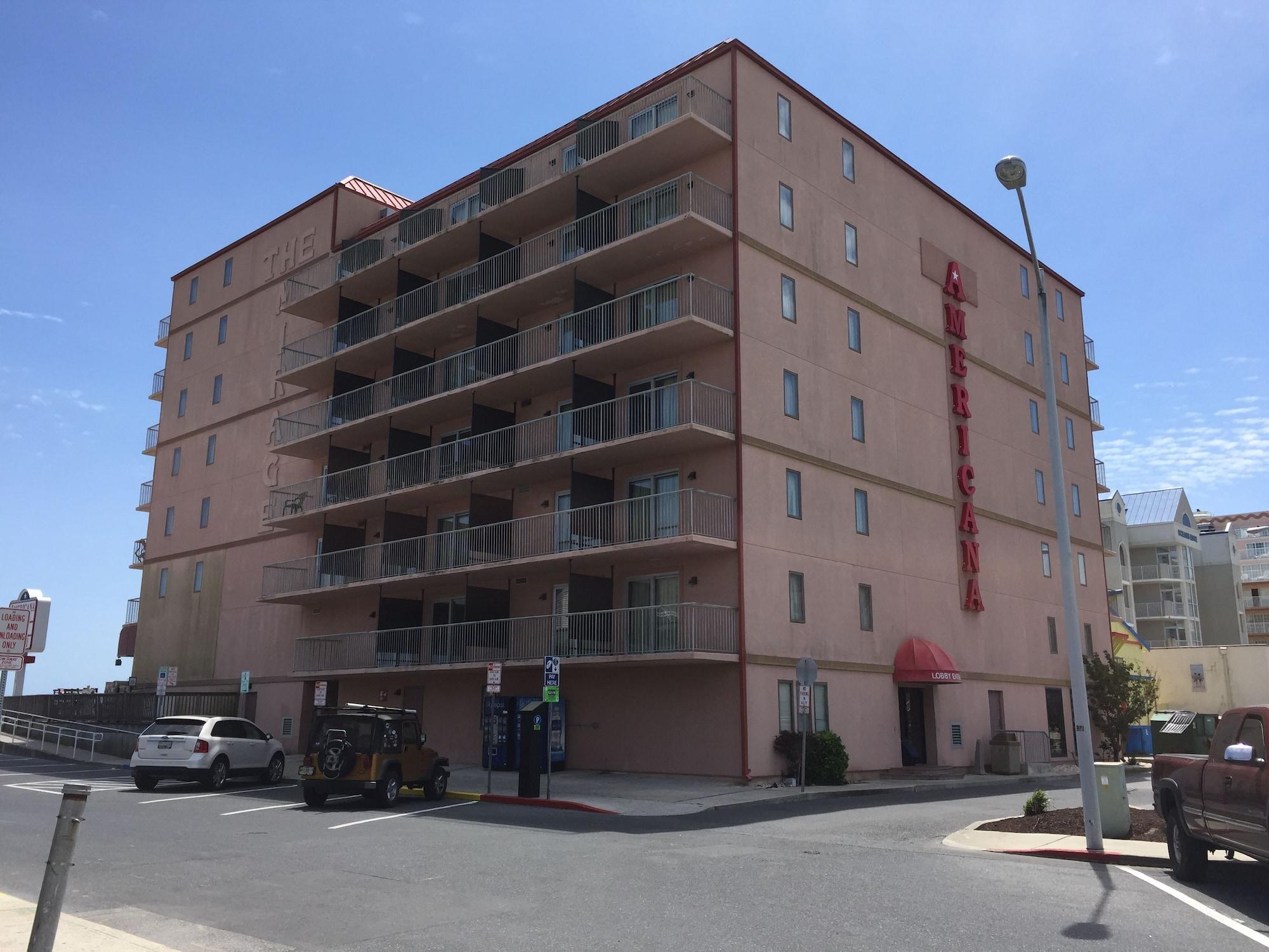 Americana Hotel Boardwalk 大洋城 外观 照片