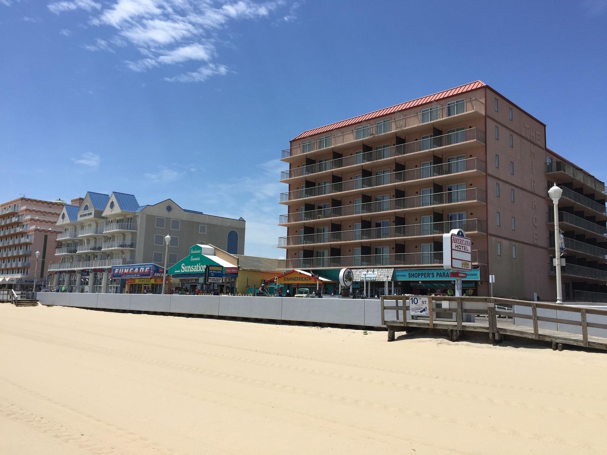 Americana Hotel Boardwalk 大洋城 外观 照片