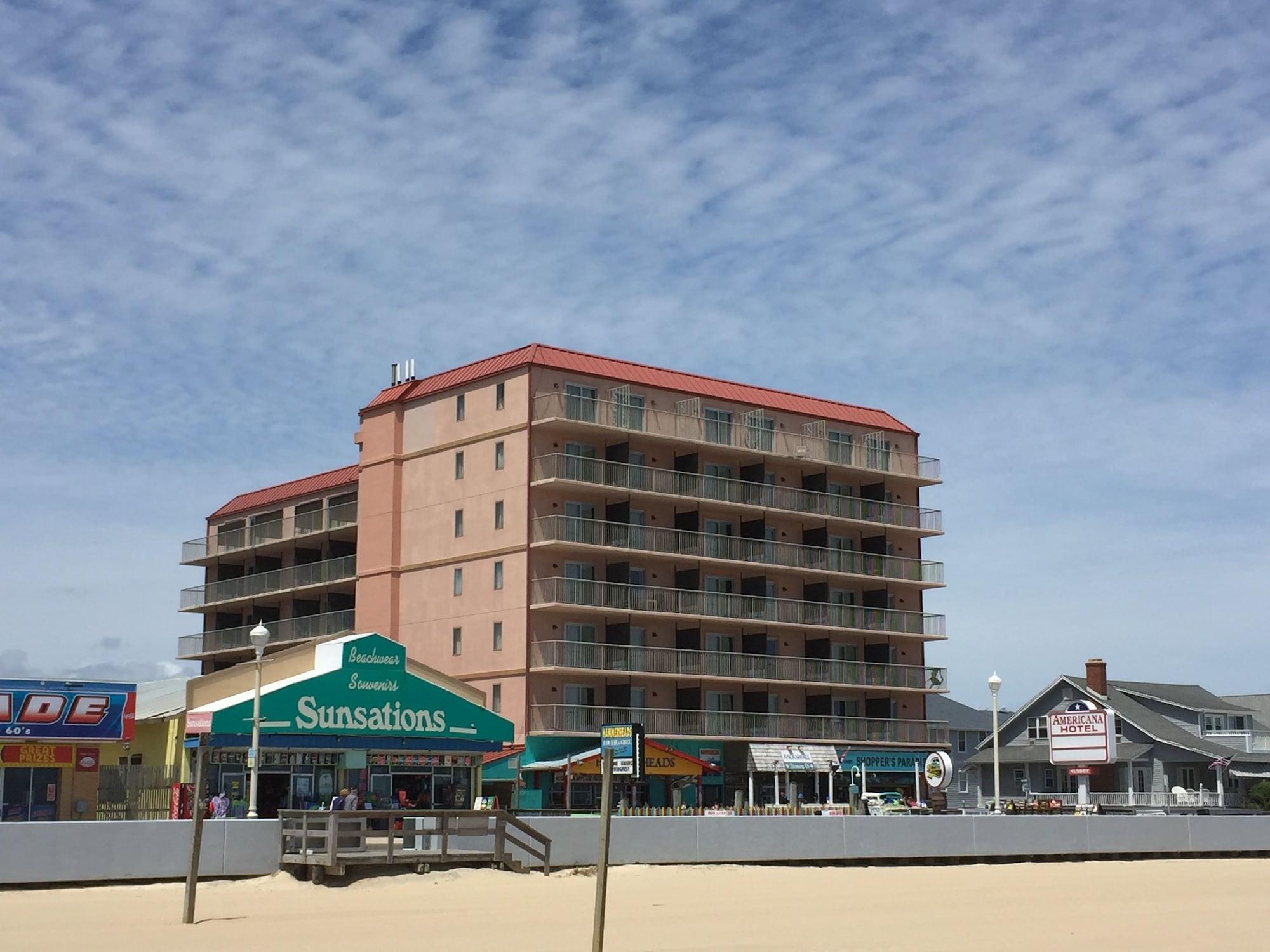 Americana Hotel Boardwalk 大洋城 外观 照片