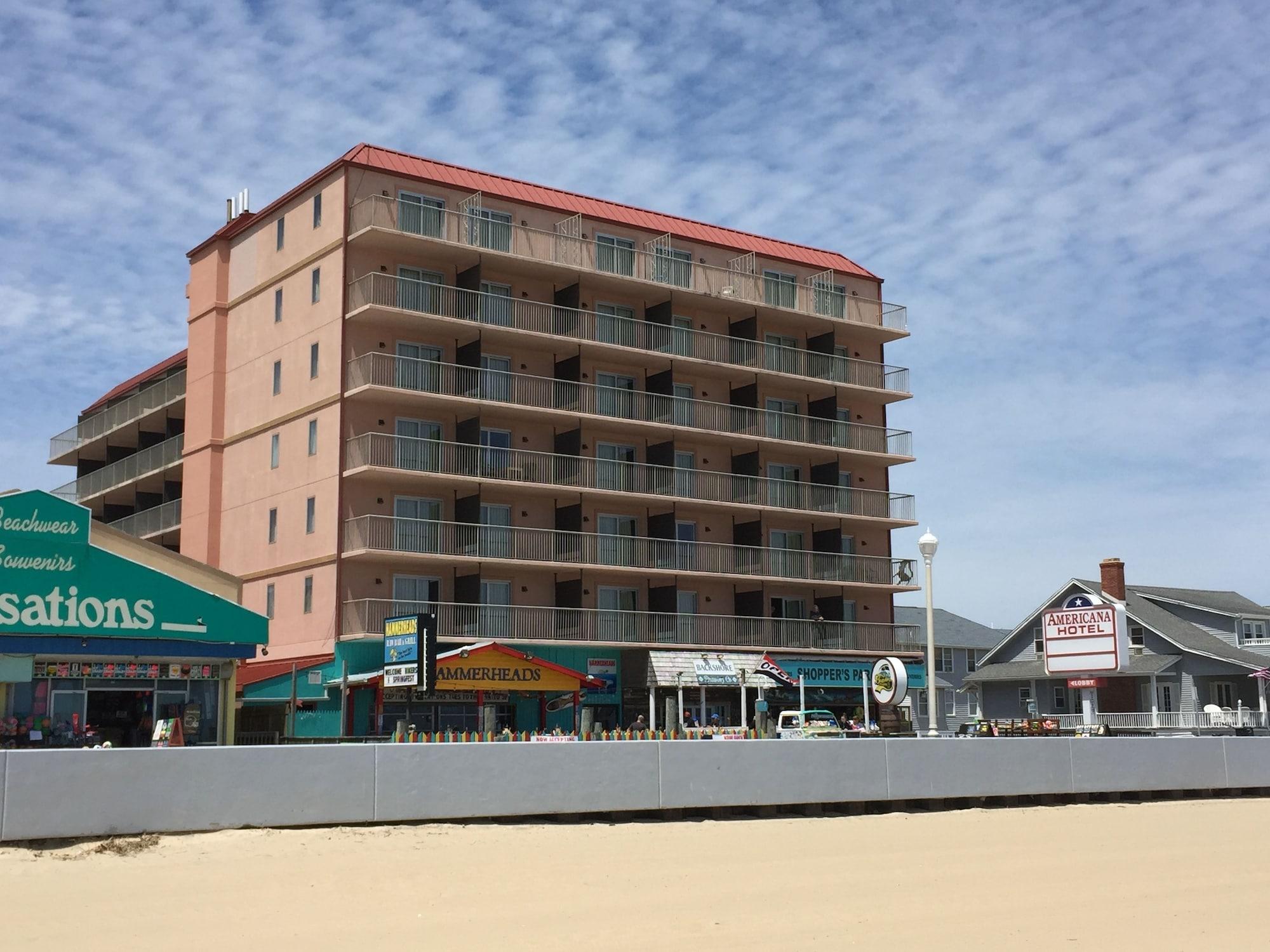 Americana Hotel Boardwalk 大洋城 外观 照片