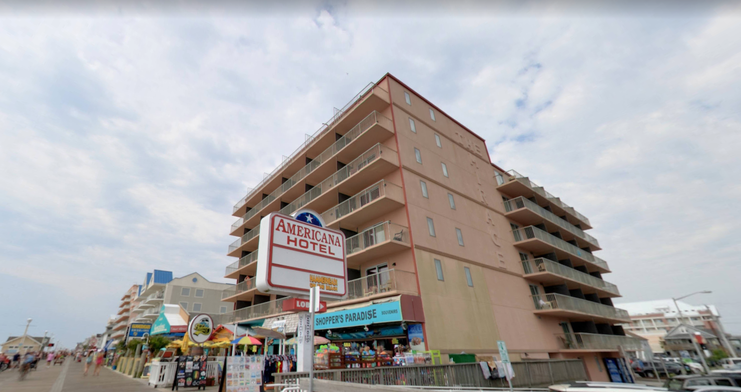 Americana Hotel Boardwalk 大洋城 外观 照片